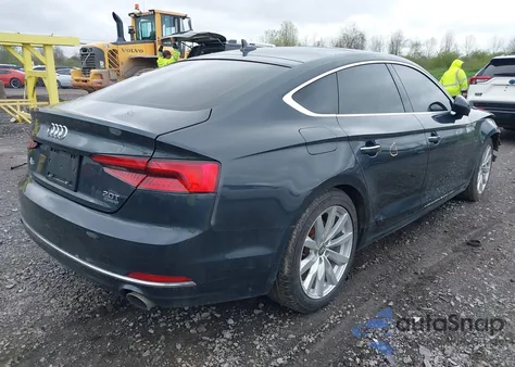2018 Audi A5 2.0T Premium from USA, damaged, VIN WAUANCF59JA007791